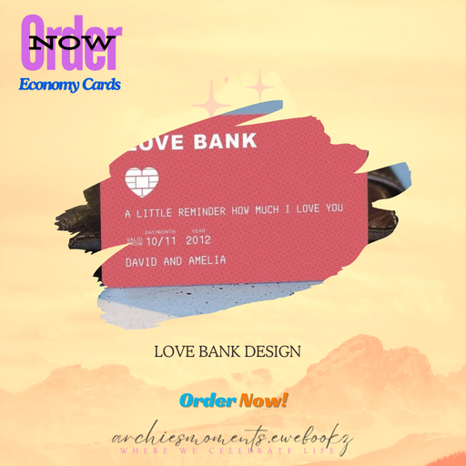 Wallet Cards Economic - Love Bank Design
