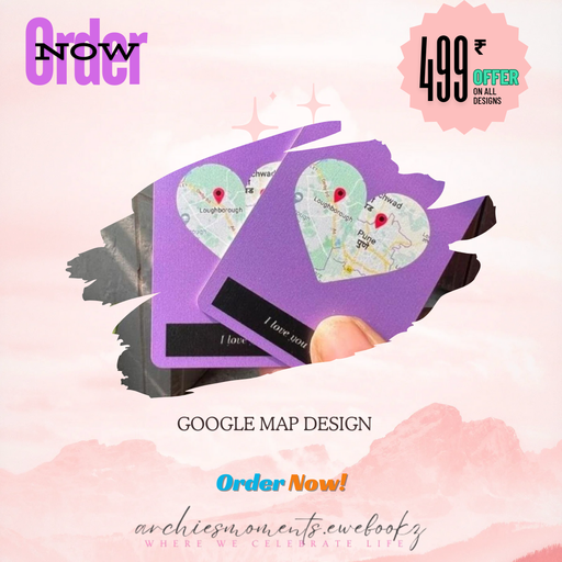 Wallet Cards - Map Design